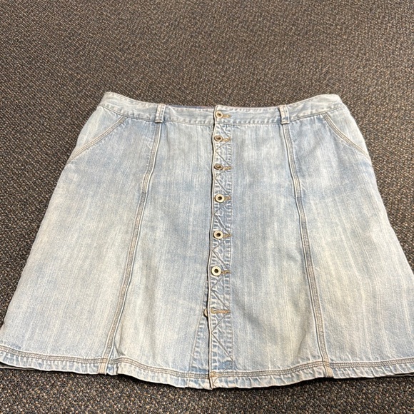 Eddie Bauer denim skirt size 16 // 042615 - Picture 1 of 2